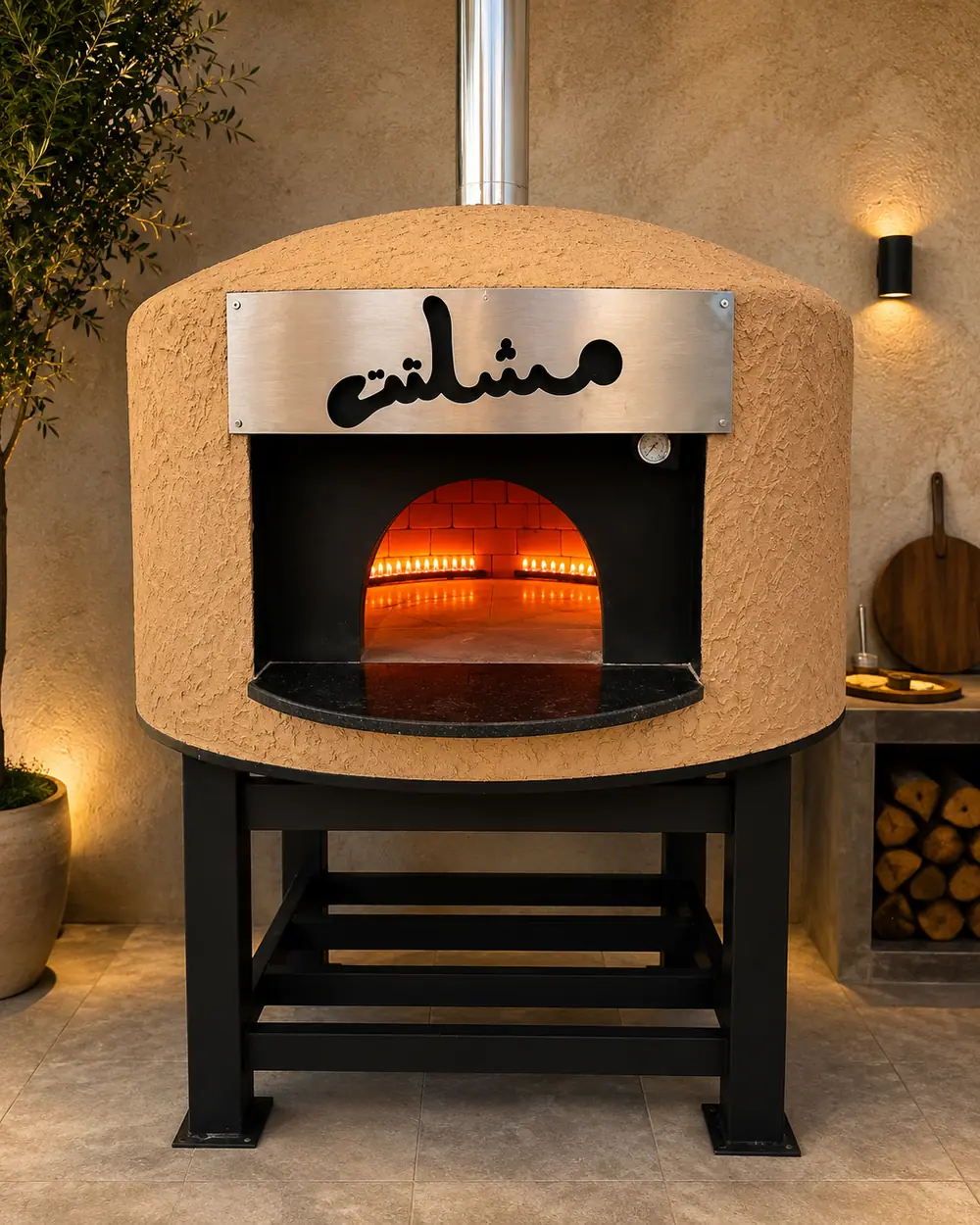 فرن نابولي مشتعل